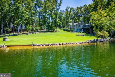 Discover lakeside living at its finest with this stunning on Fairfield Plantation Golf and Country Club in Georgia - for sale on GolfHomes.com, golf home, golf lot