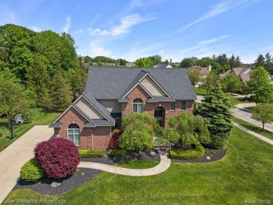 Welcome to this stunning five-bedroom colonial in the on Northville Hills Golf Club in Michigan - for sale on GolfHomes.com, golf home, golf lot