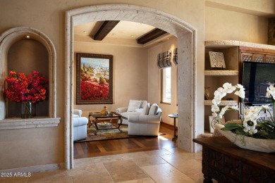 This magnificent home rest on nearly 2 extremely private acres on Silverleaf Golf Club in Arizona - for sale on GolfHomes.com, golf home, golf lot