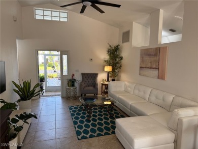 This is an amazing pool home nestled safely inside the gated 55+ on Sabal Springs Golf and Racquet Club in Florida - for sale on GolfHomes.com, golf home, golf lot