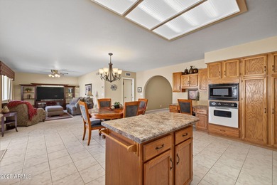 Beautifully designed custom home featuring a bright and open on Sunland Village East Golf Course in Arizona - for sale on GolfHomes.com, golf home, golf lot