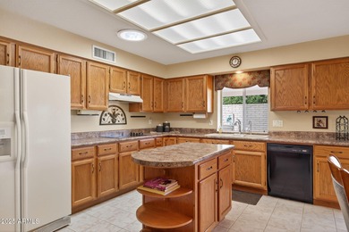 Beautifully designed custom home featuring a bright and open on Sunland Village East Golf Course in Arizona - for sale on GolfHomes.com, golf home, golf lot