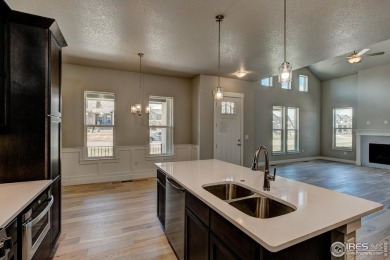 The Duxbury by Landmark Homes offers ranch style living + on Highland Meadows Golf Course in Colorado - for sale on GolfHomes.com, golf home, golf lot