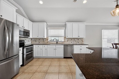 Beautiful 2 bedroom, 2 bath on GOLF COURSE . Flex room has a on Wildhorse Golf Club of Robson Ranch in Texas - for sale on GolfHomes.com, golf home, golf lot