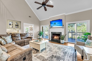 This lovely marshfront home is set back on over half an acre on The Seabrook Island Club in South Carolina - for sale on GolfHomes.com, golf home, golf lot