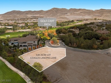 A rare chance to secure one of the last premier golf course on Southern Highlands Golf Club in Nevada - for sale on GolfHomes.com, golf home, golf lot