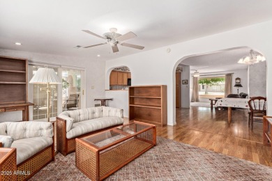 Great floorplan to this spacious  furnished 2 bedroom 1.75 bath on Fountain of the Sun Country Club in Arizona - for sale on GolfHomes.com, golf home, golf lot
