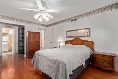 Great floorplan to this spacious  furnished 2 bedroom 1.75 bath on Fountain of the Sun Country Club in Arizona - for sale on GolfHomes.com, golf home, golf lot