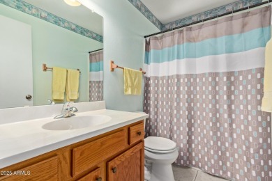 Great floorplan to this spacious  furnished 2 bedroom 1.75 bath on Fountain of the Sun Country Club in Arizona - for sale on GolfHomes.com, golf home, golf lot
