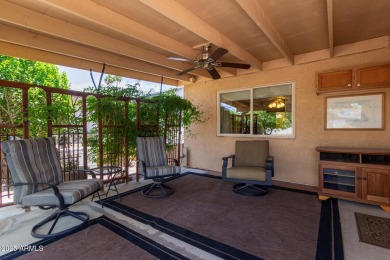 Great floorplan to this spacious  furnished 2 bedroom 1.75 bath on Fountain of the Sun Country Club in Arizona - for sale on GolfHomes.com, golf home, golf lot