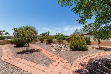 Great floorplan to this spacious  furnished 2 bedroom 1.75 bath on Fountain of the Sun Country Club in Arizona - for sale on GolfHomes.com, golf home, golf lot