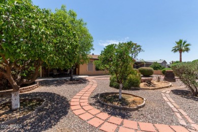 Great floorplan to this spacious  furnished 2 bedroom 1.75 bath on Fountain of the Sun Country Club in Arizona - for sale on GolfHomes.com, golf home, golf lot
