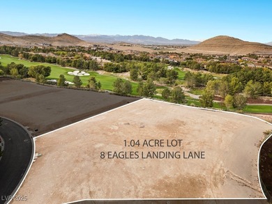 A rare chance to secure one of the last premier golf course on Southern Highlands Golf Club in Nevada - for sale on GolfHomes.com, golf home, golf lot