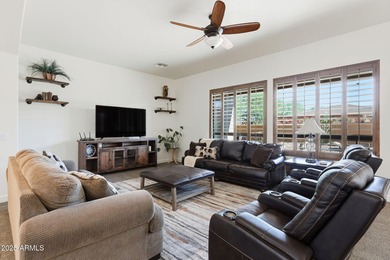 Welcome to this beautifully maintained 2,700 sq. ft. home in one on Tuscany Falls At Pebble Creek in Arizona - for sale on GolfHomes.com, golf home, golf lot