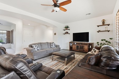 Welcome to this beautifully maintained 2,700 sq. ft. home in one on Tuscany Falls At Pebble Creek in Arizona - for sale on GolfHomes.com, golf home, golf lot