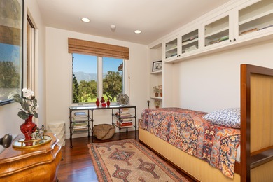 Private and serene vintage Spanish home in Hope Ranch with on La Cumbre Country Club in California - for sale on GolfHomes.com, golf home, golf lot