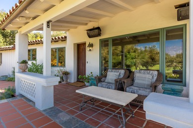 Private and serene vintage Spanish home in Hope Ranch with on La Cumbre Country Club in California - for sale on GolfHomes.com, golf home, golf lot