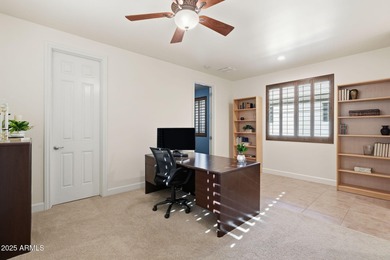 Welcome to this beautifully maintained 2,700 sq. ft. home in one on Tuscany Falls At Pebble Creek in Arizona - for sale on GolfHomes.com, golf home, golf lot