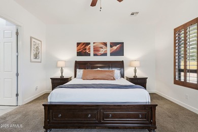 Welcome to this beautifully maintained 2,700 sq. ft. home in one on Tuscany Falls At Pebble Creek in Arizona - for sale on GolfHomes.com, golf home, golf lot