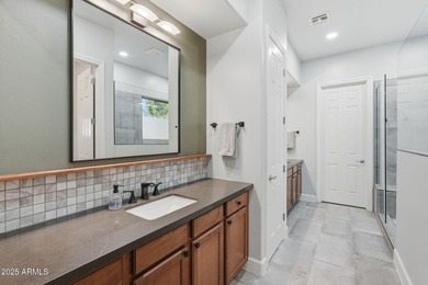 Welcome to this beautifully maintained 2,700 sq. ft. home in one on Tuscany Falls At Pebble Creek in Arizona - for sale on GolfHomes.com, golf home, golf lot