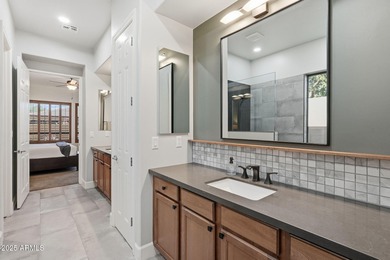 Welcome to this beautifully maintained 2,700 sq. ft. home in one on Tuscany Falls At Pebble Creek in Arizona - for sale on GolfHomes.com, golf home, golf lot