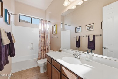 Welcome to this beautifully maintained 2,700 sq. ft. home in one on Tuscany Falls At Pebble Creek in Arizona - for sale on GolfHomes.com, golf home, golf lot