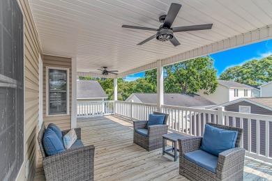 This spacious 5 Bedroom 3.5 Bath raised beach house is just a on Prestwick Country Club in South Carolina - for sale on GolfHomes.com, golf home, golf lot