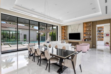 An architectural gem newly constructed in 2024, this on St. Andrews Country Club of Boca Raton in Florida - for sale on GolfHomes.com, golf home, golf lot