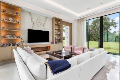 An architectural gem newly constructed in 2024, this on St. Andrews Country Club of Boca Raton in Florida - for sale on GolfHomes.com, golf home, golf lot