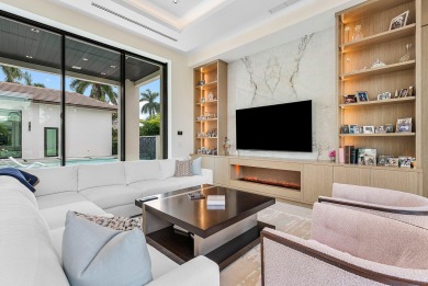 An architectural gem newly constructed in 2024, this on St. Andrews Country Club of Boca Raton in Florida - for sale on GolfHomes.com, golf home, golf lot