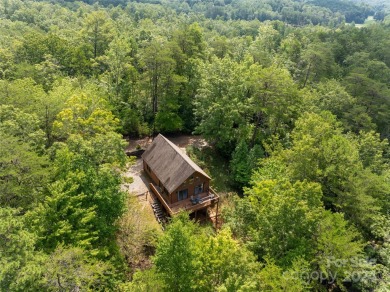 Located outside the gates but within the resort community of on Rumbling Bald Resort on Lake Lure in North Carolina - for sale on GolfHomes.com, golf home, golf lot