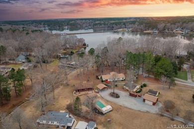 Experience the best of Lake Gaston waterfront living on Poplar on Tanglewood Shores Golf Club in Virginia - for sale on GolfHomes.com, golf home, golf lot