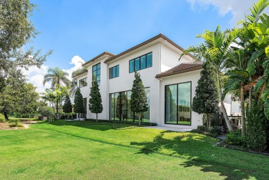 An architectural gem newly constructed in 2024, this on St. Andrews Country Club of Boca Raton in Florida - for sale on GolfHomes.com, golf home, golf lot