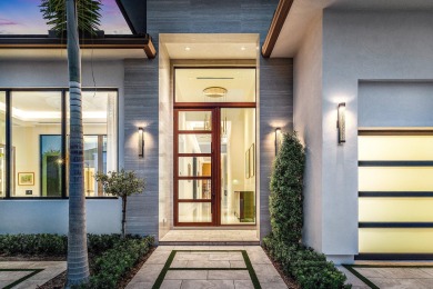 An architectural gem newly constructed in 2024, this on St. Andrews Country Club of Boca Raton in Florida - for sale on GolfHomes.com, golf home, golf lot