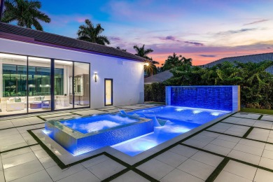 An architectural gem newly constructed in 2024, this on St. Andrews Country Club of Boca Raton in Florida - for sale on GolfHomes.com, golf home, golf lot