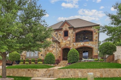 Exceptional custom-designed home with a stunning stone and brick on Sky Creek Ranch Golf Club in Texas - for sale on GolfHomes.com, golf home, golf lot