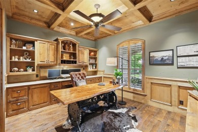 Exceptional custom-designed home with a stunning stone and brick on Sky Creek Ranch Golf Club in Texas - for sale on GolfHomes.com, golf home, golf lot