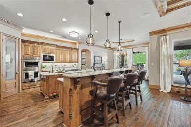 Exceptional custom-designed home with a stunning stone and brick on Sky Creek Ranch Golf Club in Texas - for sale on GolfHomes.com, golf home, golf lot