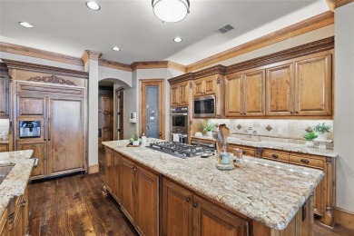 Exceptional custom-designed home with a stunning stone and brick on Sky Creek Ranch Golf Club in Texas - for sale on GolfHomes.com, golf home, golf lot