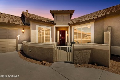 Welcome to an enchanting golf course villa situated within the on Verde Santa Fe Golf Club in Arizona - for sale on GolfHomes.com, golf home, golf lot