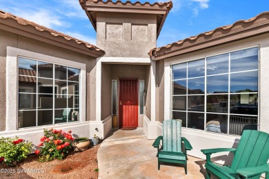 Welcome to an enchanting golf course villa situated within the on Verde Santa Fe Golf Club in Arizona - for sale on GolfHomes.com, golf home, golf lot
