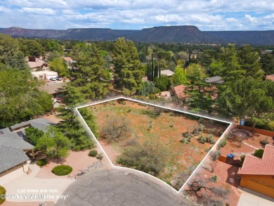 Prime Vacant Lot in the Village of Oak Creek. Easy Build & on Oakcreek Country Club in Arizona - for sale on GolfHomes.com, golf home, golf lot