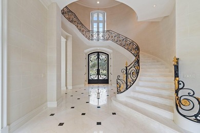 This timeless European Estate Home sits on 1.6 acres in the on The Bears Club in Florida - for sale on GolfHomes.com, golf home, golf lot