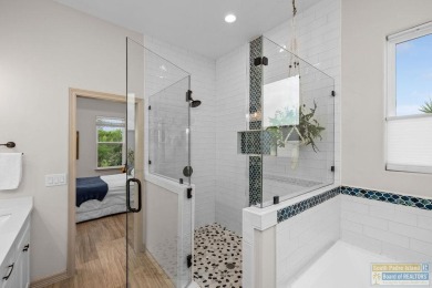 This stunning 3BR/2BA home offers a 2-car garage + a golf cart on South Padre Island Golf Club in Texas - for sale on GolfHomes.com, golf home, golf lot