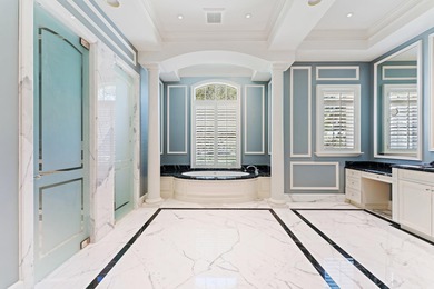 This timeless European Estate Home sits on 1.6 acres in the on The Bears Club in Florida - for sale on GolfHomes.com, golf home, golf lot