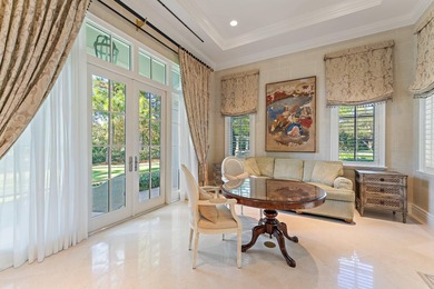 This timeless European Estate Home sits on 1.6 acres in the on The Bears Club in Florida - for sale on GolfHomes.com, golf home, golf lot