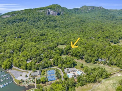 Nicely updated home, overlooking the 11th green of the Bald on Rumbling Bald Resort on Lake Lure in North Carolina - for sale on GolfHomes.com, golf home, golf lot