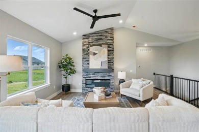 Beautiful Hodge Construction built, zero entry, ranch style home on Saddleback Ridge Golf Course in Iowa - for sale on GolfHomes.com, golf home, golf lot