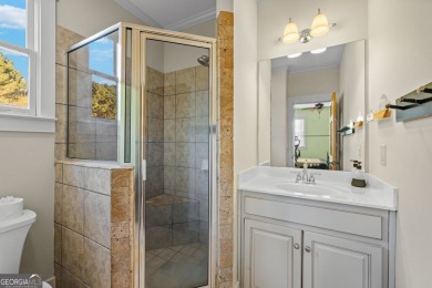 This charming Southern/Charleston-style two-story with double on Monroe Golf and Country Club in Georgia - for sale on GolfHomes.com, golf home, golf lot