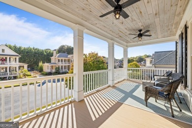 This charming Southern/Charleston-style two-story with double on Monroe Golf and Country Club in Georgia - for sale on GolfHomes.com, golf home, golf lot